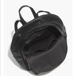 Madewell lorimer backpack black leather NWT